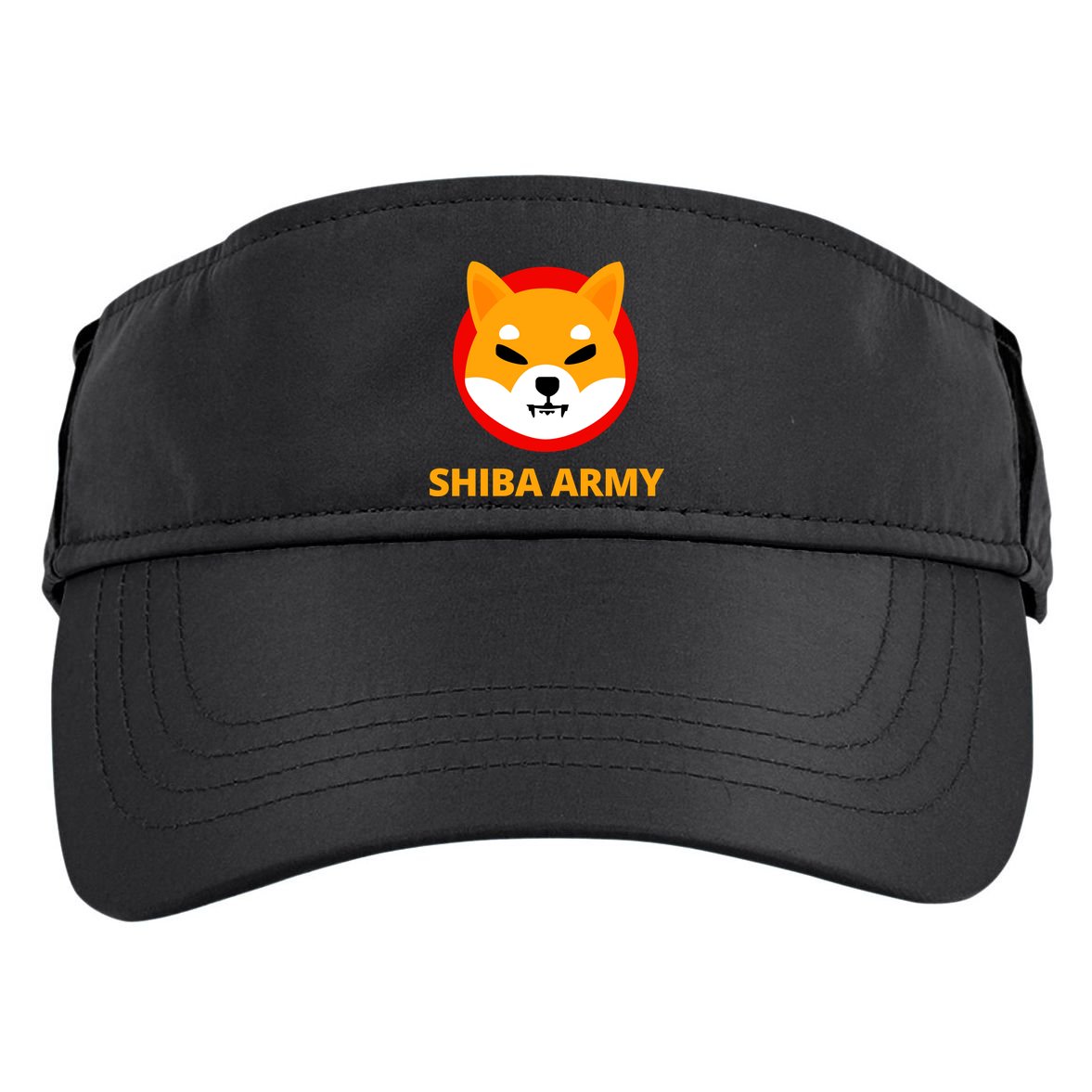 Shiba Army Crypto Currency Adult Drive Performance Visor