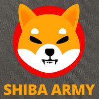 Shiba Army Crypto Currency Cotton Canvas Backpack