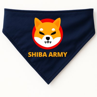 Shiba Army Crypto Currency USA-Made Doggie Bandana