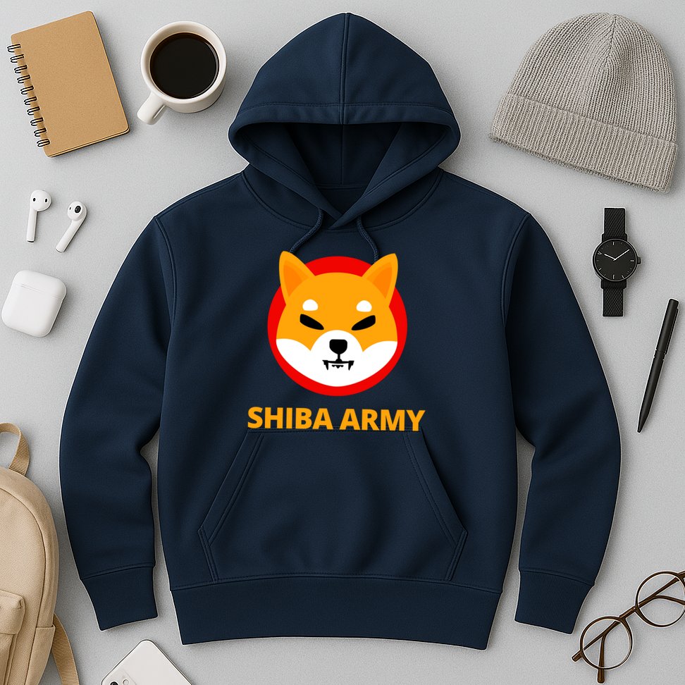 Shiba Army Crypto Currency Hoodie