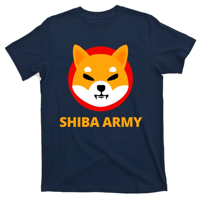 Shiba Army Crypto Currency T-Shirt