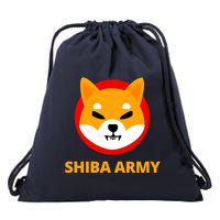 Shiba Army Crypto Currency Drawstring Bag