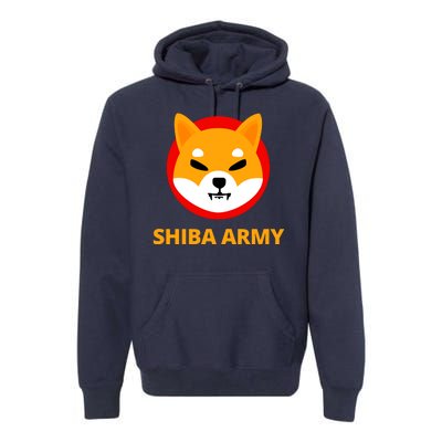 Shiba Army Crypto Currency Premium Hoodie