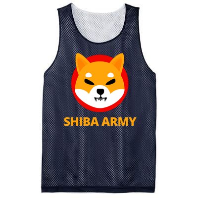 Shiba Army Crypto Currency Mesh Reversible Basketball Jersey Tank