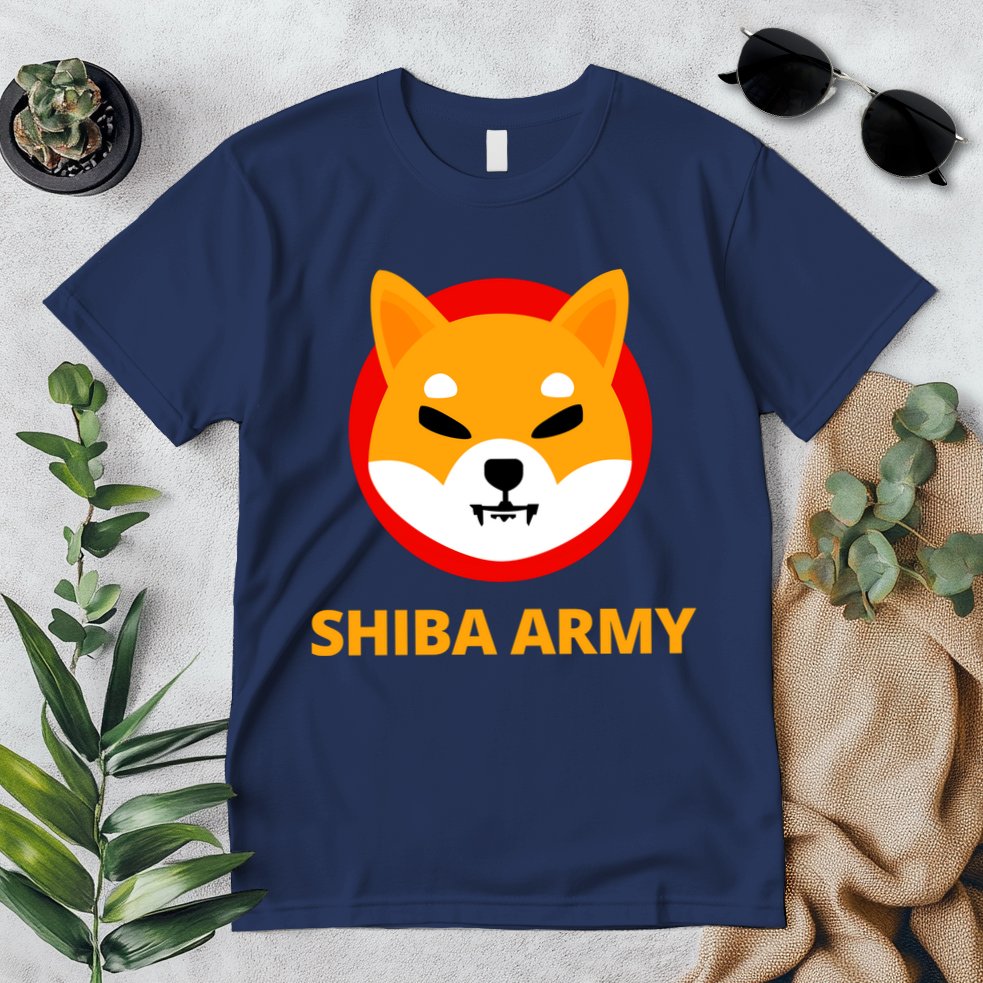 Shiba Army Crypto Currency Premium T-Shirt