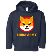 Shiba Army Crypto Currency Toddler Hoodie