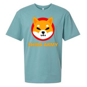 Shiba Army Crypto Currency Sueded Cloud Jersey T-Shirt