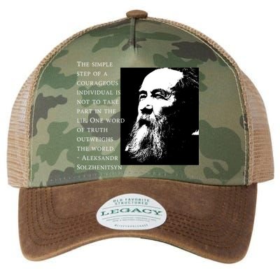 Solzhenitsyn Anti Communist Conservative Legacy Tie Dye Trucker Hat