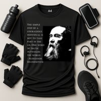Solzhenitsyn Anti Communist Conservative Cooling Performance Crew T-Shirt