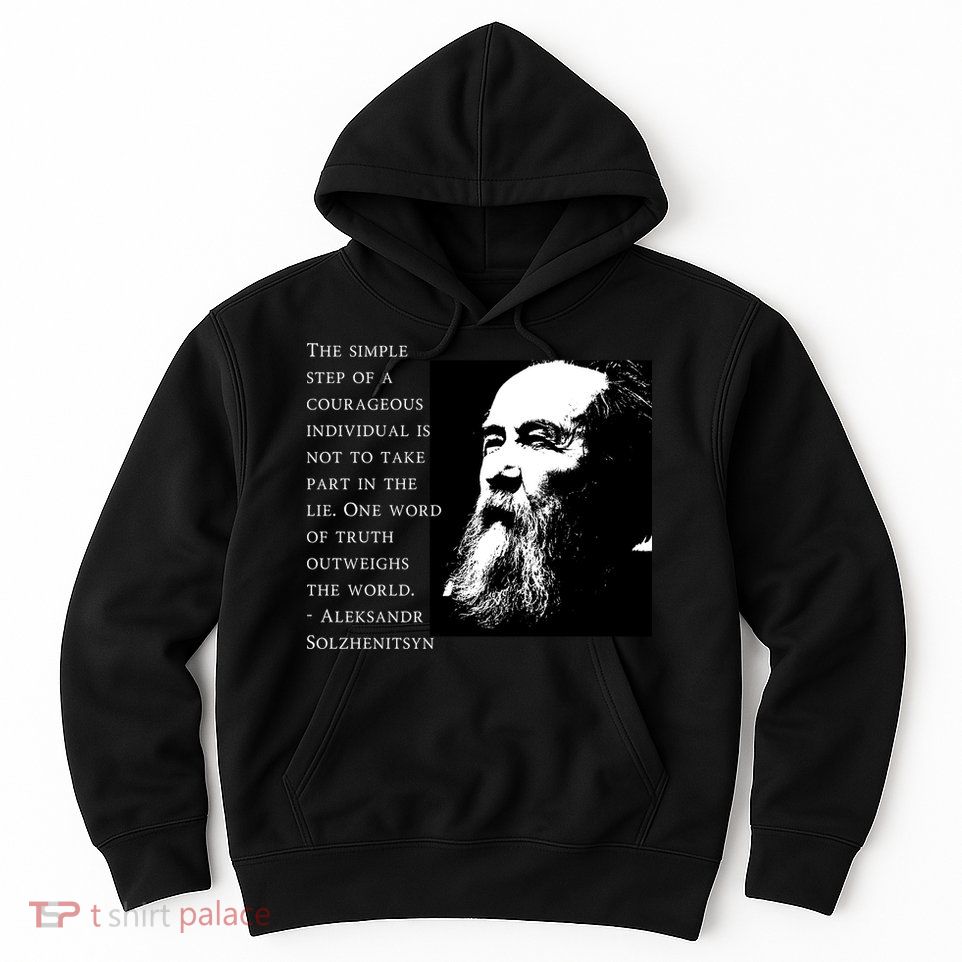 Solzhenitsyn Anti Communist Conservative Hoodie