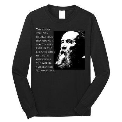 Solzhenitsyn Anti Communist Conservative Long Sleeve Shirt