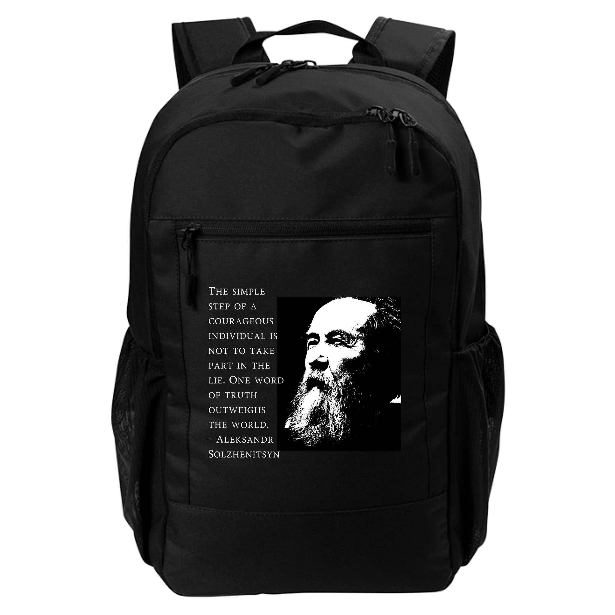 Solzhenitsyn Anti Communist Conservative Backpack