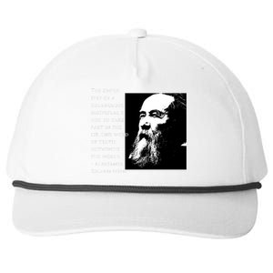 Solzhenitsyn Anti Communist Conservative Snapback Five-Panel Rope Hat