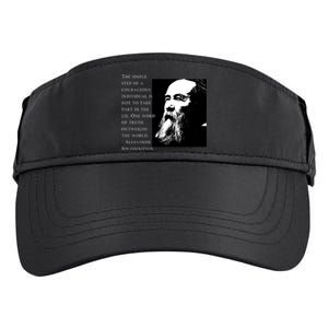 Solzhenitsyn Anti Communist Conservative Adult Drive Performance Visor