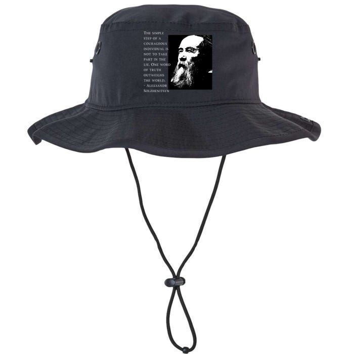 Solzhenitsyn Anti Communist Conservative Legacy Cool Fit Booney Bucket Hat