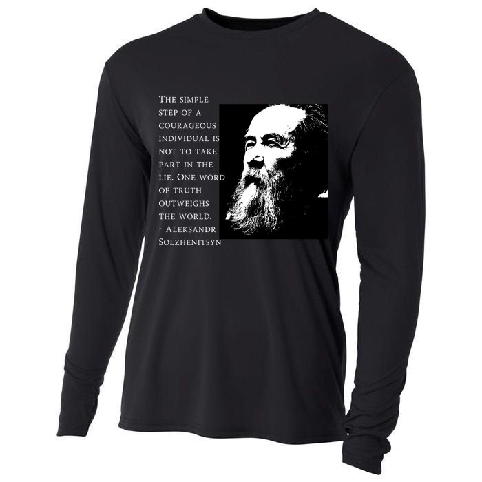 Solzhenitsyn Anti Communist Conservative Cooling Performance Long Sleeve Crew
