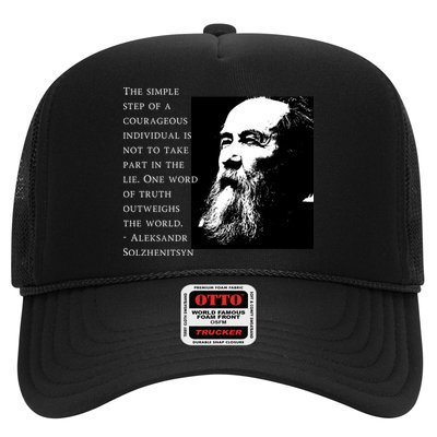 Solzhenitsyn Anti Communist Conservative Trucker Hat