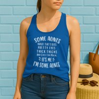 Some Aunts Cuss Too Much Funny Auntie Funny Gift Aunt Gift Womens Tank Top