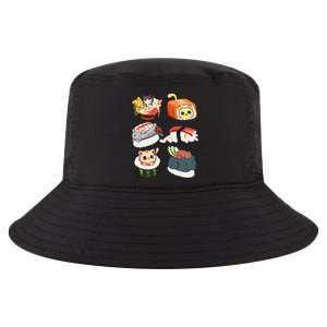 Sushi Anime Cats Kawaii Neko Sushi Lover Japanese Food Gift Cool Comfort Performance Bucket Hat