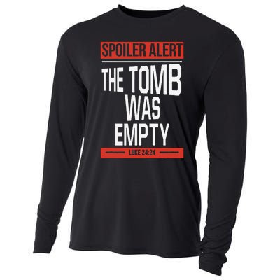 Spoiler Alert Christian Jesus Religious Cooling Performance Long Sleeve Crew