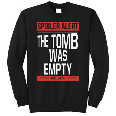 Spoiler Alert Christian Jesus Religious Tall Sweatshirt