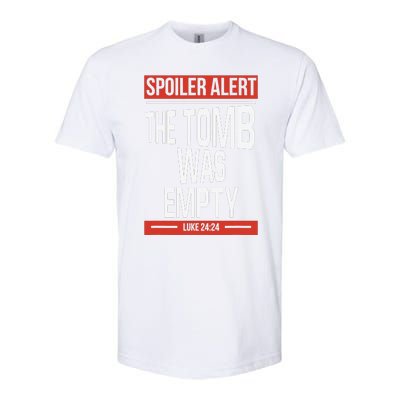 Spoiler Alert Christian Jesus Religious Softstyle CVC T-Shirt