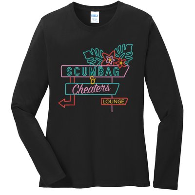 Scumbag And Cheaters Vanderpump Rules Ladies Long Sleeve Shirt