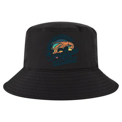 Sunshine And Crawfish Boil Retro Cajun Seafood Festival Meaningful Gift Cool Comfort Performance Bucket Hat