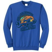 Sunshine And Crawfish Boil Retro Cajun Seafood Festival Meaningful Gift Sweatshirt