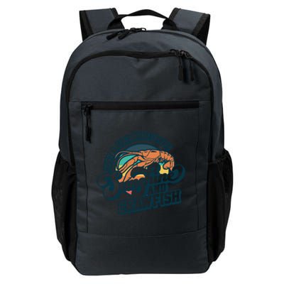 Sunshine And Crawfish Boil Retro Cajun Seafood Festival Meaningful Gift Daily Commute Backpack