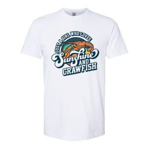 Sunshine And Crawfish Boil Retro Cajun Seafood Festival Meaningful Gift Softstyle CVC T-Shirt