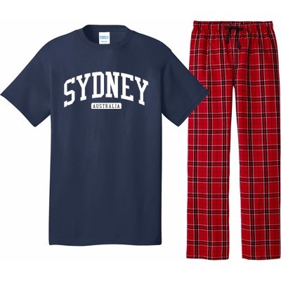 Sydney Australia College University Style Pajama Set