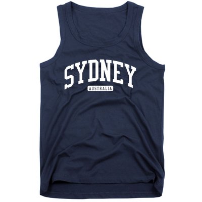 Sydney Australia College University Style Tank Top