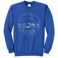 Stones Are Calling And I Must Go Craigh Na Dun Scotland Travel Gift Tall Sweatshirt