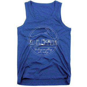 Stones Are Calling And I Must Go Craigh Na Dun Scotland Travel Gift Tank Top