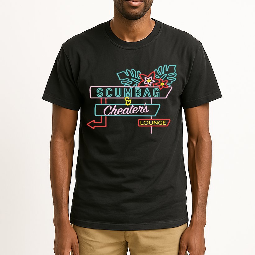 Scumbag And Cheaters Lounge Tall T-Shirt