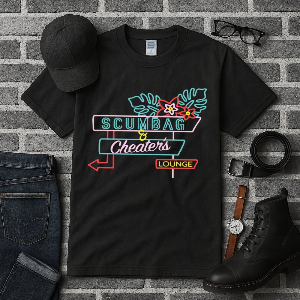Scumbag And Cheaters Lounge Tall T-Shirt