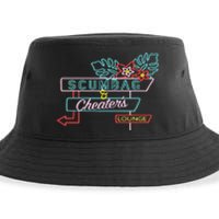 Scumbag And Cheaters Lounge Sustainable Bucket Hat