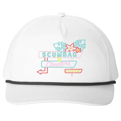 Scumbag And Cheaters Lounge Snapback Five-Panel Rope Hat