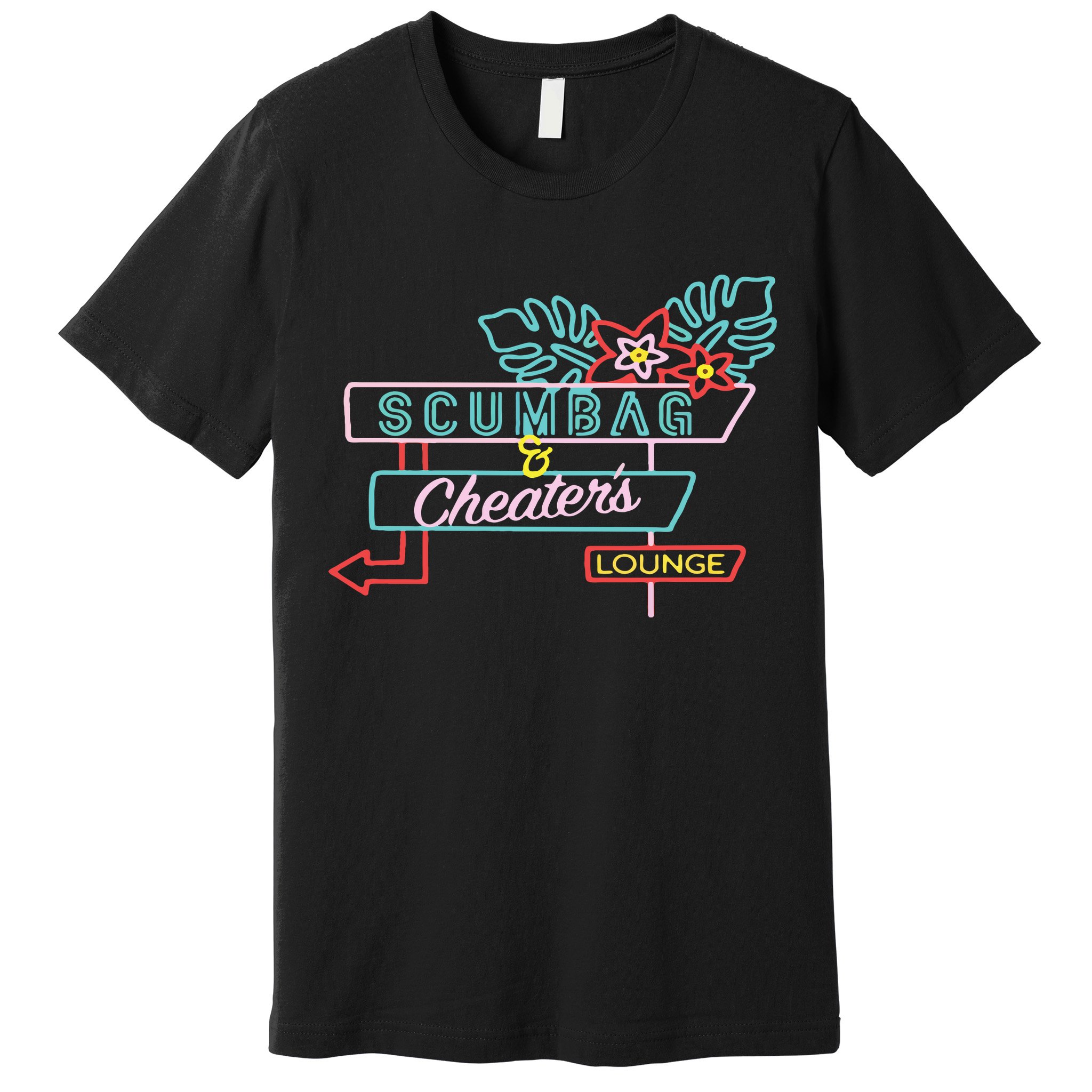 Scumbag And Cheaters Lounge Premium T-Shirt