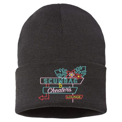 Scumbag And Cheaters Lounge Sustainable Knit Beanie