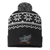 Scumbag And Cheaters Lounge USA-Made Snowflake Beanie