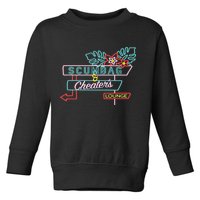 Scumbag And Cheaters Lounge Toddler Sweatshirt
