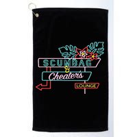 Scumbag And Cheaters Lounge Golf Towel
