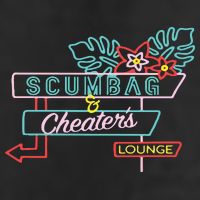 Scumbag And Cheaters Lounge Golf Towel