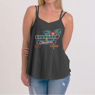 Scumbag And Cheaters Lounge Women's Strappy Tank