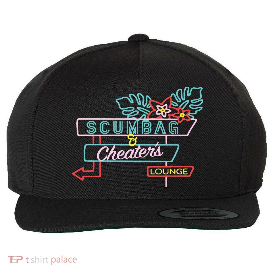 Scumbag And Cheaters Lounge Wool Snapback Cap