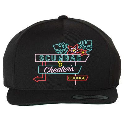 Scumbag And Cheaters Lounge Wool Snapback Cap