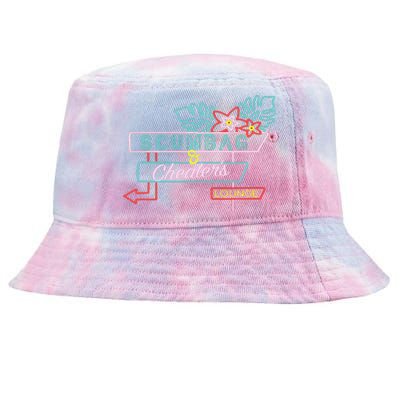 Scumbag And Cheaters Lounge Tie-Dyed Bucket Hat