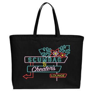 Scumbag And Cheaters Lounge Cotton Canvas Jumbo Tote